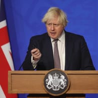 Boris Johnson: Der britische Premier hat zugegeben, im Lockdown 2020 an einer Party teilgenommen zu haben.