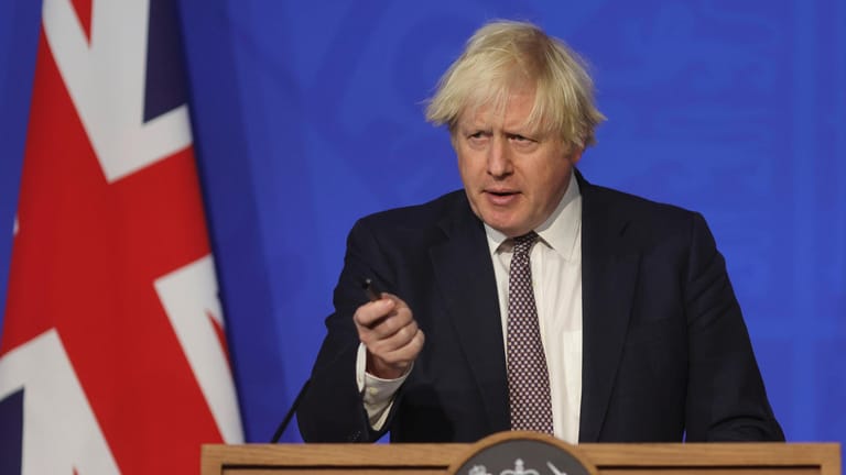 Boris Johnson: Der britische Premier hat zugegeben, im Lockdown 2020 an einer Party teilgenommen zu haben.