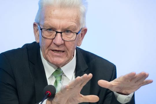 Winfried Kretschmann spricht