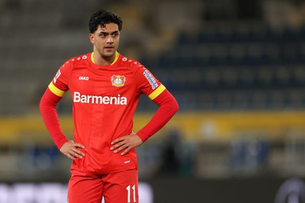 Bayer Leverkusens Nadiem Amiri steht vor einem Wechsel zum CFC Genua.