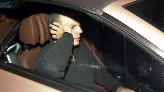 Der verurteilte Reemtsma-Entführer Thomas Drach beim Verlassen des Gefängnisses 2013. Der verurteilte Reemtsma-Entführer Thomas Drach beim Verlassen des Gefängnisses 2013.