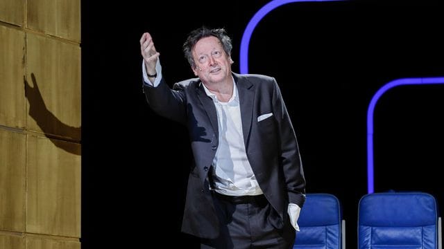 Matthias Brandt in der Fotoprobe zum Stück "Mein Name sei Gantenbein" im Berliner Ensemble.