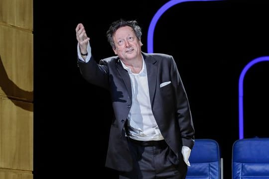 Matthias Brandt in der Fotoprobe zum Stück "Mein Name sei Gantenbein" im Berliner Ensemble.