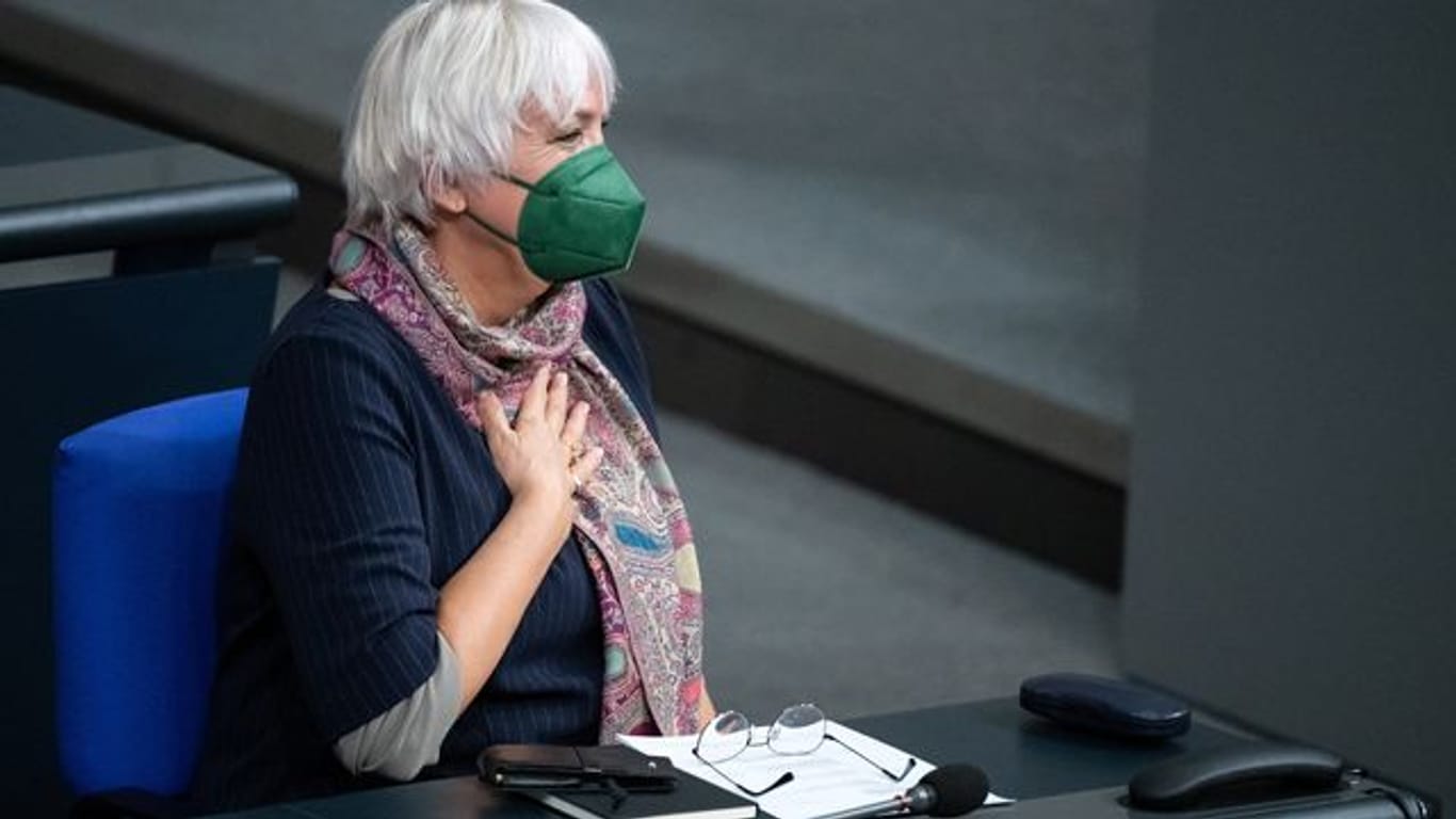 Claudia Roth: Die Grünen-Politikerin ist in Isolation.