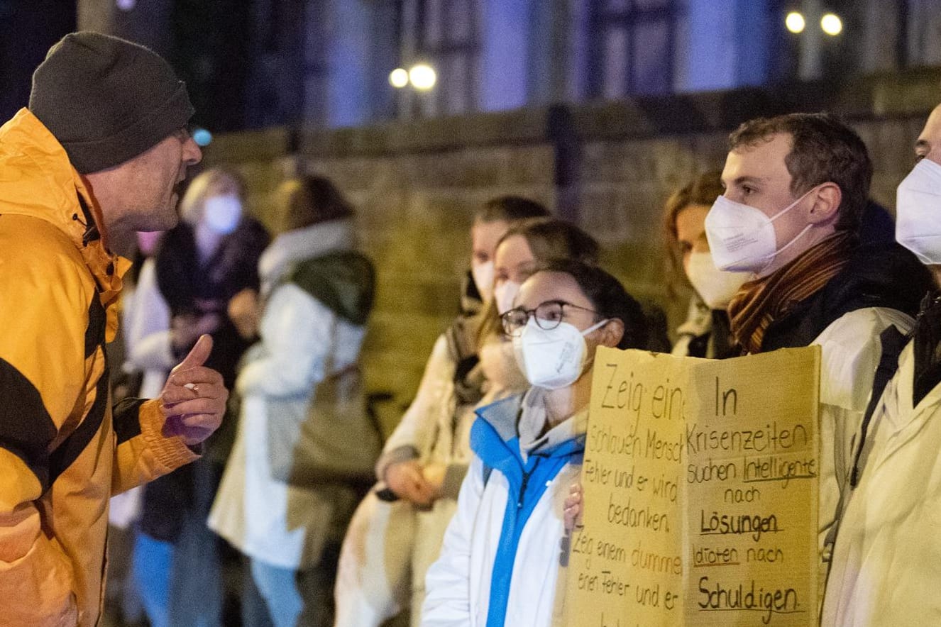 Proteste gegen Corona-Maßnahmen