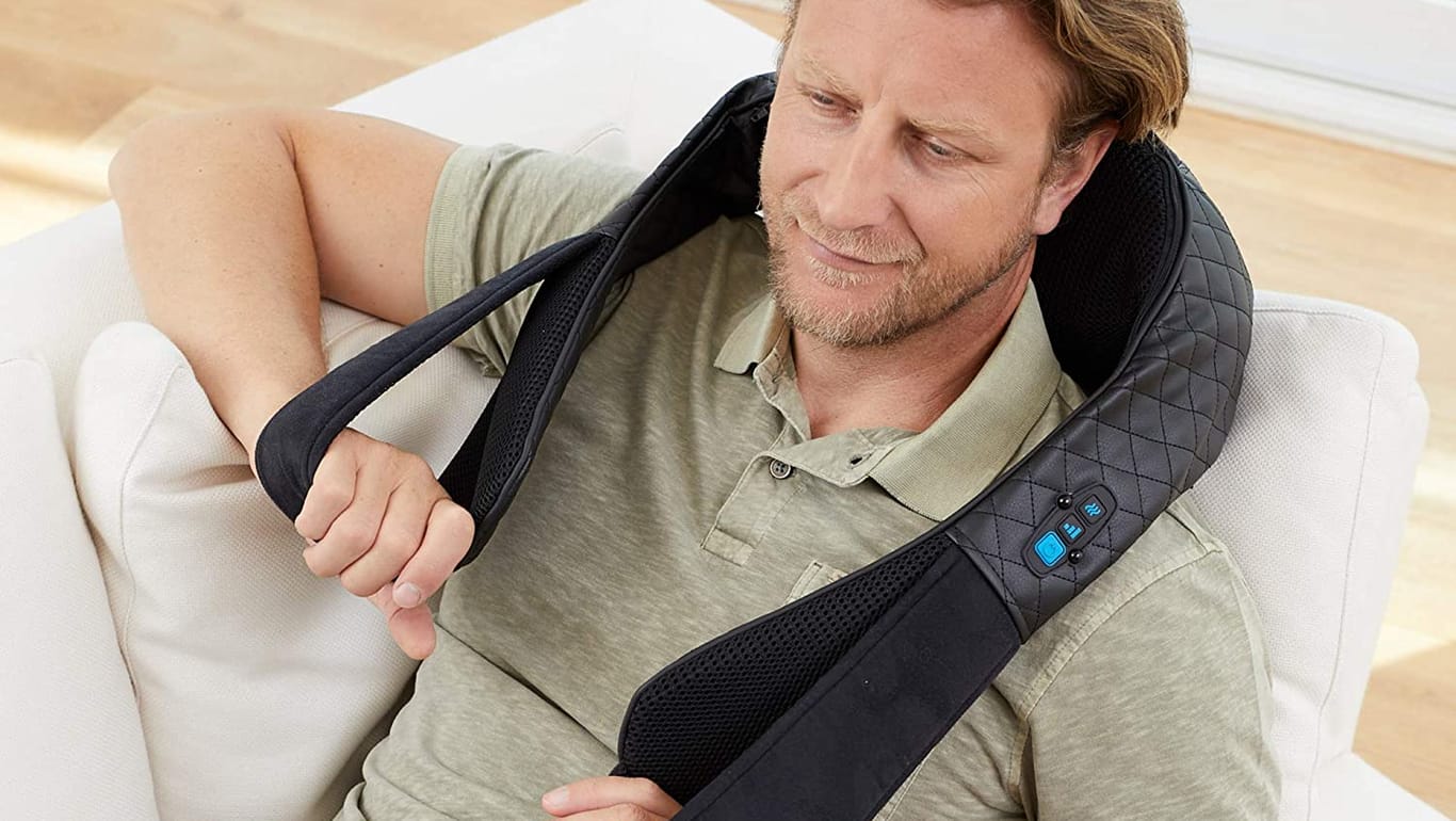 Für einen entspannten Nacken: Nackenmassagegerät von Medisana heute zum Schnäppchenpreis bei Amazon.