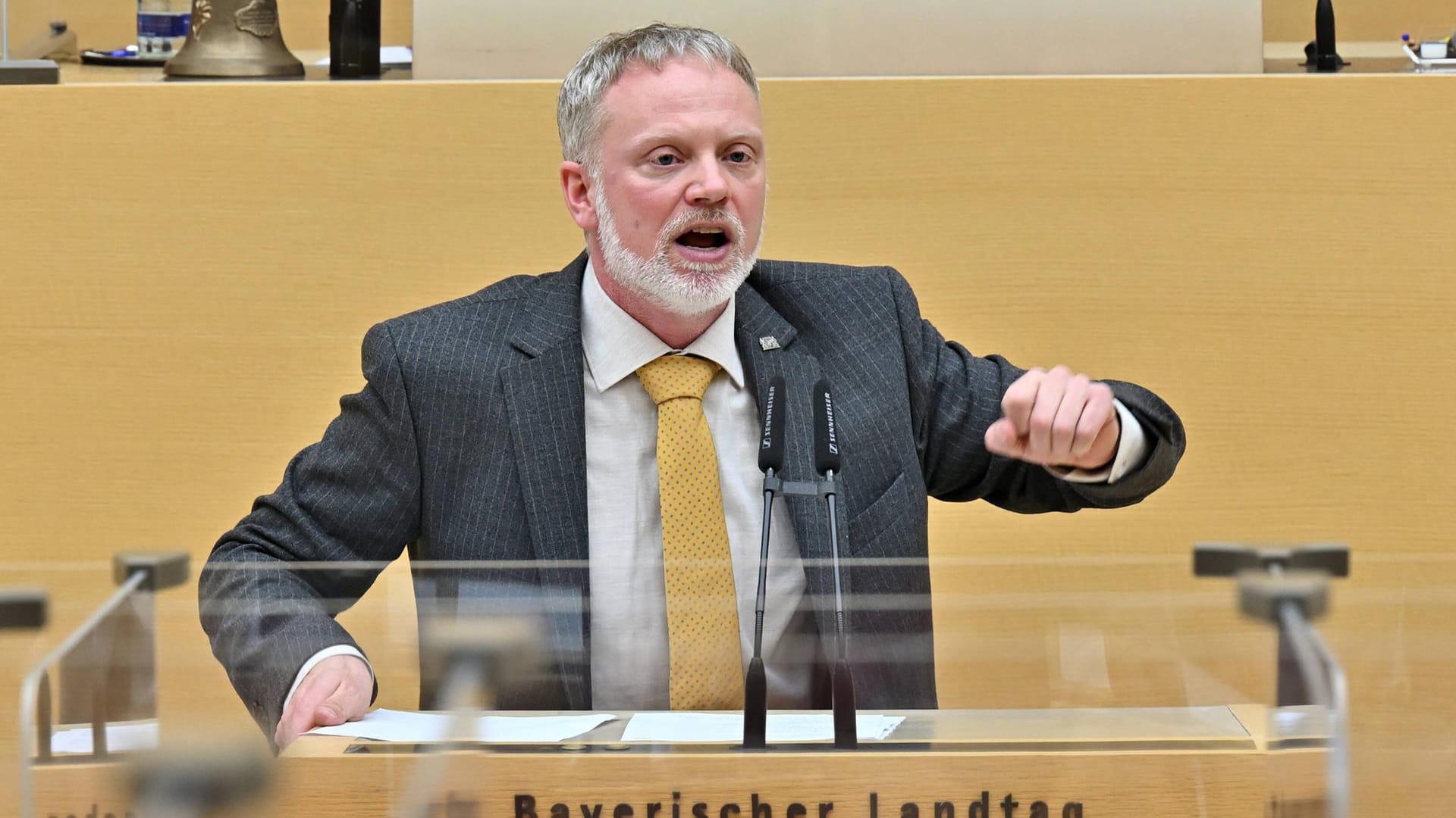 Ulrich Singer: Er ist der Fraktionsvorsitzende der AfD im Bayerischen Landtag.