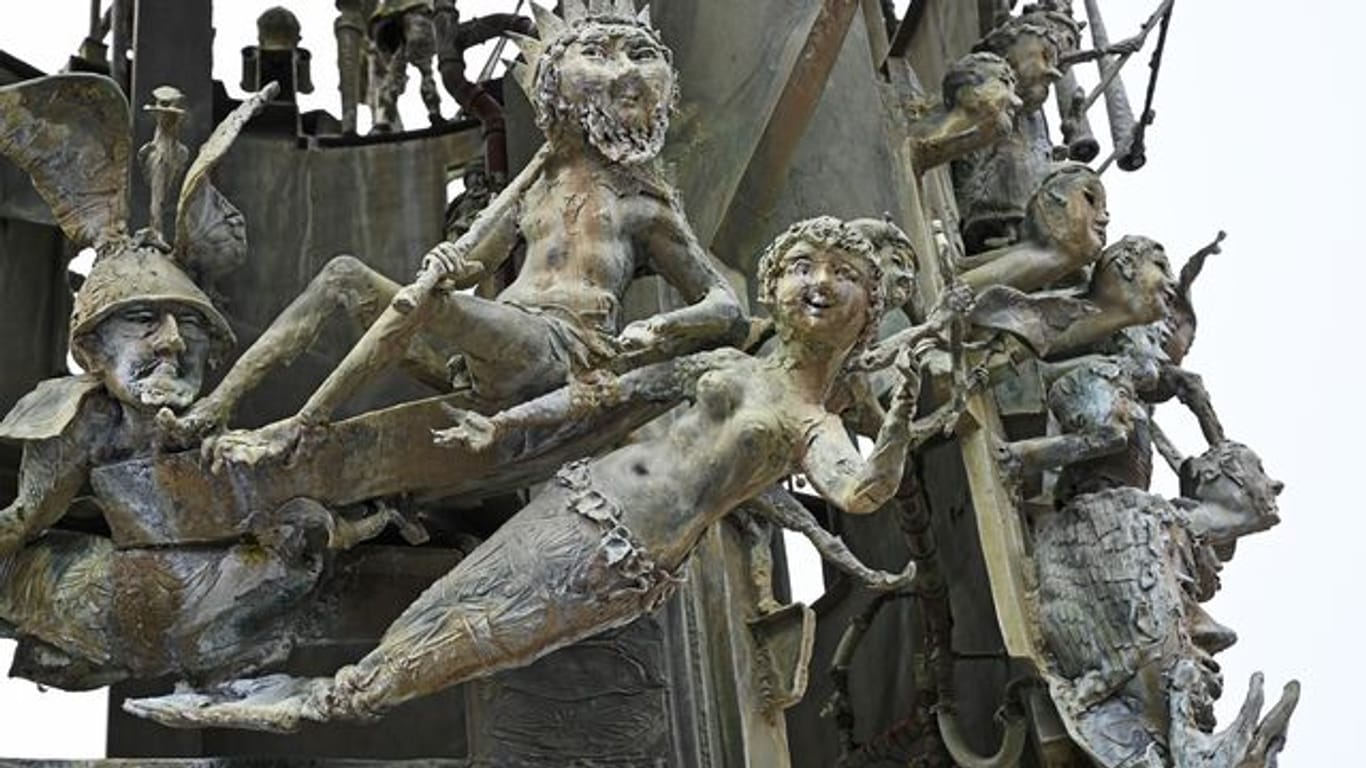 Fastnachtsbrunnen in Mainz