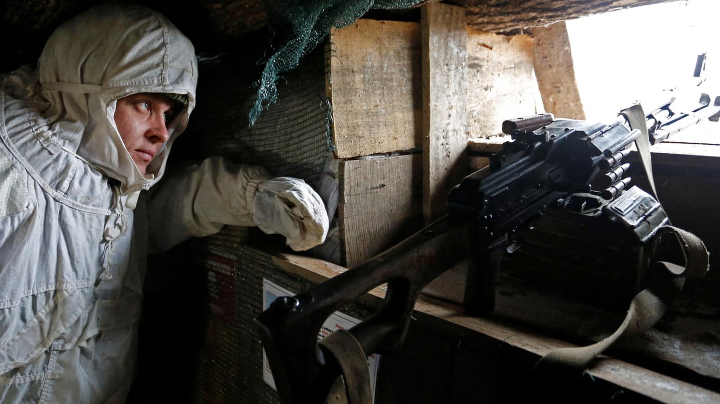 Kämpfer einer prorussischen Miliz in Donezk: Arbeitet Russland an einem Vorwand für einen Einmarsch im Osten der Ukraine? Kämpfer einer prorussischen Miliz in Donezk: Arbeitet Russland an einem Vorwand für einen Einmarsch im Osten der Ukraine?