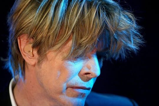 David Bowie beim Montreux Jazz Festival 2002.