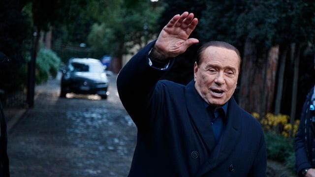 Silvio Berlusconi, ehemaliger Ministerpräsident von Italien und Parteichef der Forza Italia, im vergangenen Dezember in Rom.