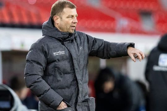 Erwartet mit Bielefeld Tabellenschlusslicht Fürth: Arminia-Coach Frank Kramer.