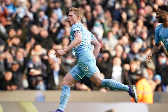 Traf für Manchester City: Kevin De Bruyne.