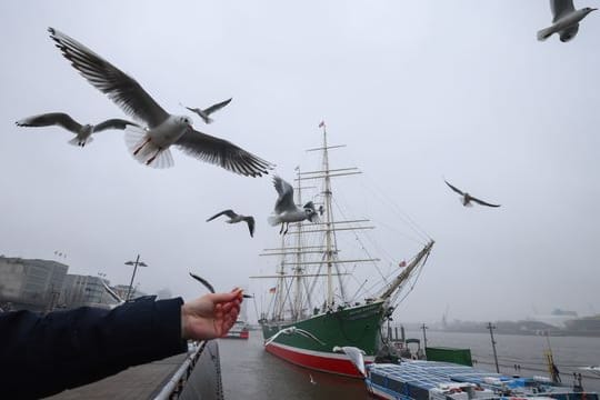 Regenwetter in Hamburg