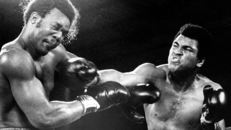 Der wohl berühmteste Boxkampf aller Zeiten: Muhammad Ali (r.) im "Rumble in the Jungle" gegen George Foreman.