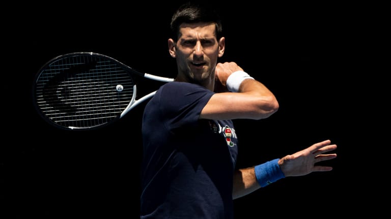 Novak Djokovic: Der Weltranglisten-Erste hat bisher 20 Grand-Slam-Titel gewonnen, steht damit auf einer Stufe mit Roger Federer und Rafael Nadal.