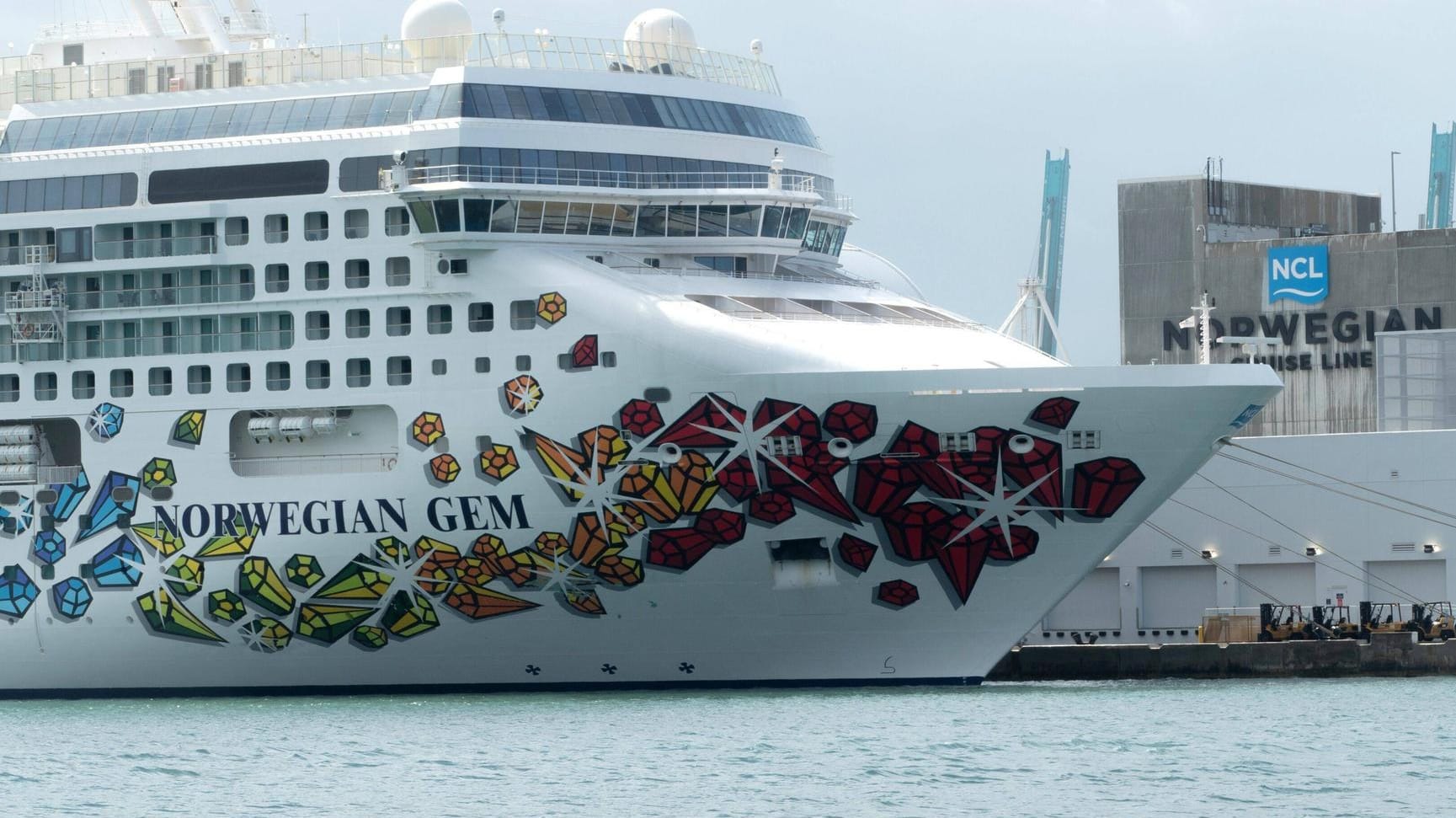 Die "Norwegian Gem" im Hafen von Miami: "Die Reise entwickelt sich zum Albtraum". (Archivfoto)