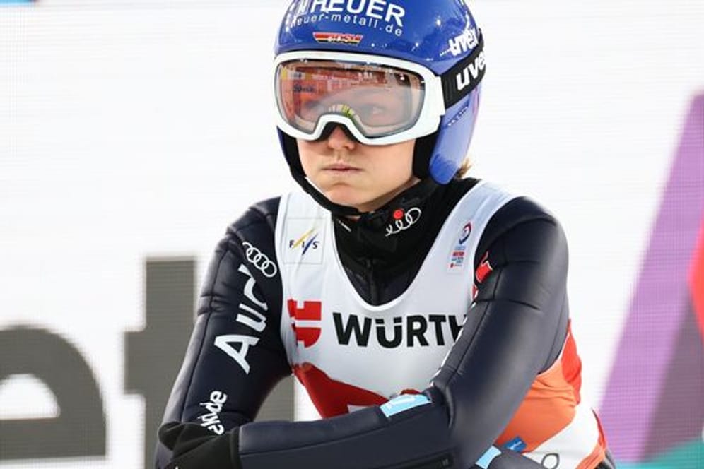 Wird in Peking nicht dabei sein: Skisprung-Olympiasiegerin Carina Vogt.