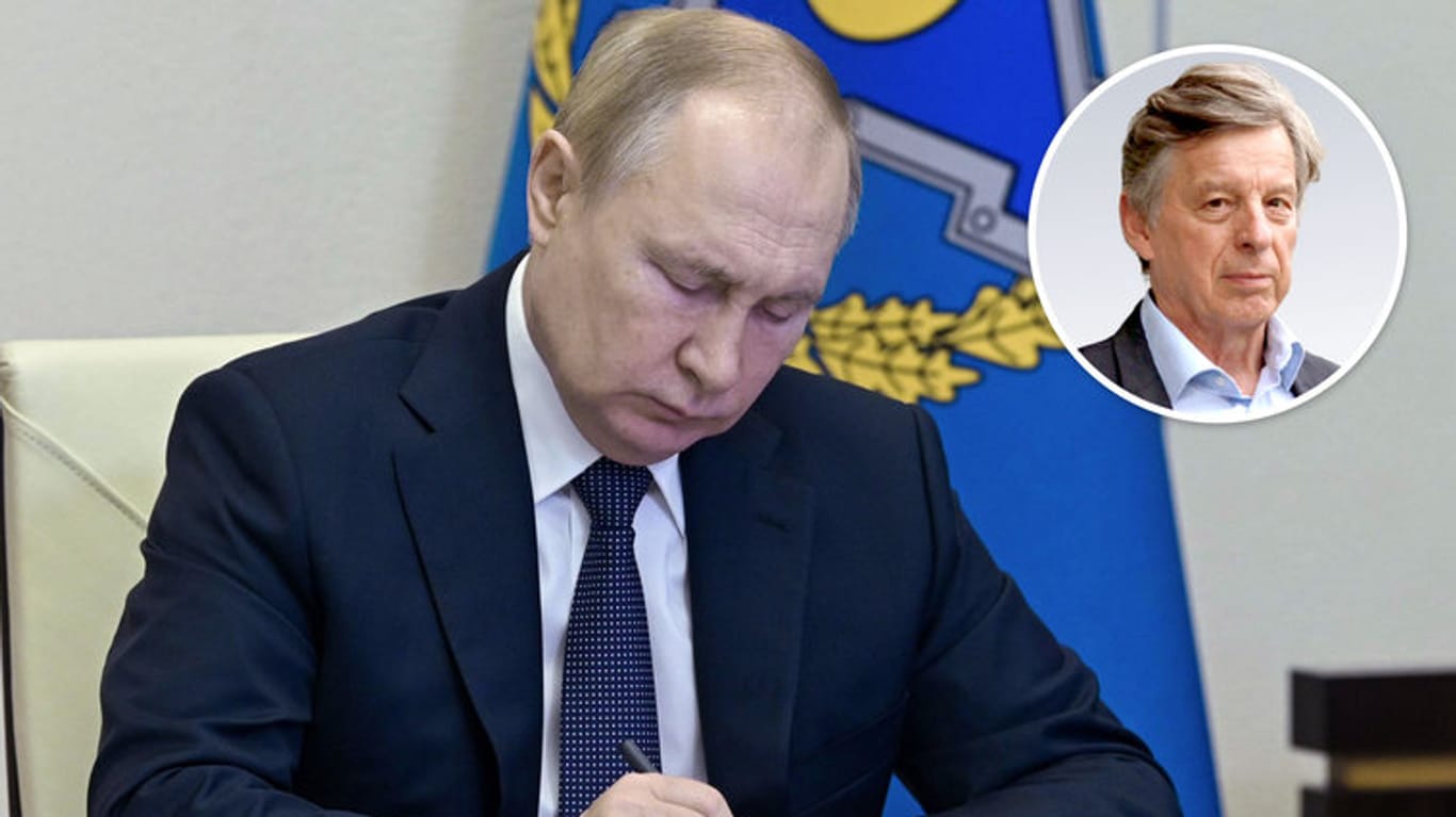 Wladimir Putin: Er hat den Einmarsch russischer Truppen in die Ukraine veranlasst.