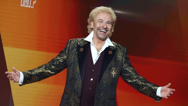 Thomas Gottschalk in der Jubiläumsshow "Wetten, dass.