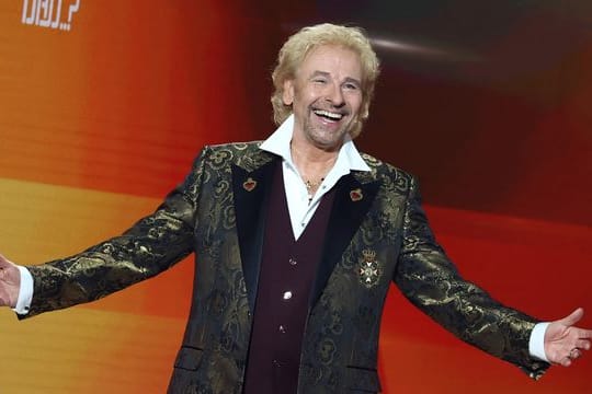 Thomas Gottschalk in der Jubiläumsshow "Wetten, dass.