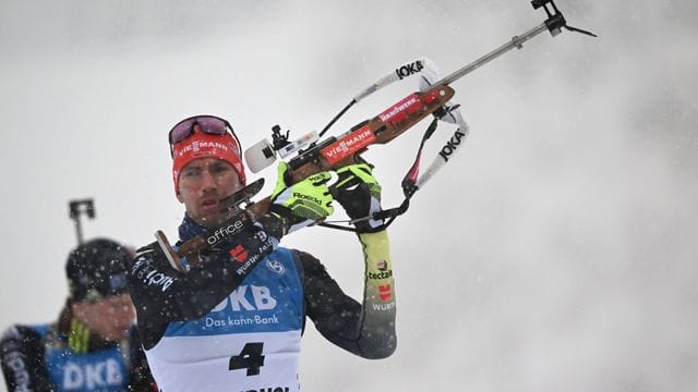 Johannes Kühn kehrt nach einer Corona-Infektion zurück in den Biathlon-Weltcup. Johannes Kühn kehrt nach einer Corona-Infektion zurück in den Biathlon-Weltcup.
