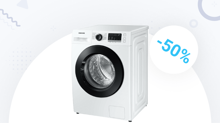 Sichern Sie sich heute eine Waschmaschine von Samsung zum bisher günstigsten Preis.