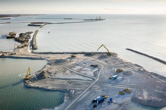Bauarbeiten an der Fehmarnbeltquerung: Wegen drohender Umweltschäden wurden schon mehrfach Klagen gegen den Bau des 18 Kilometer langen Ostseetunnels eingereicht.