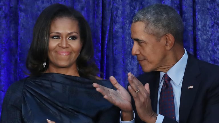 Michelle und Barack Obama: Das Paar feiert im Oktober seinen 30. Hochzeitstag.