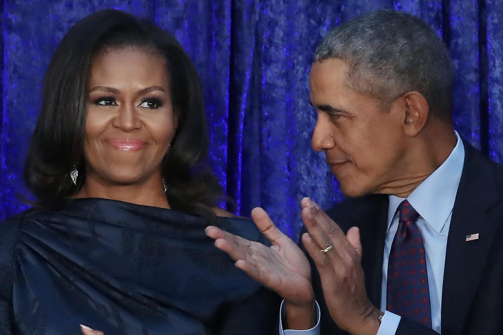 Michelle und Barack Obama: Das Paar feiert im Oktober seinen 30. Hochzeitstag.