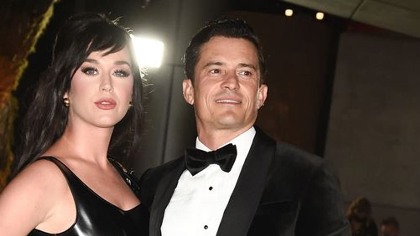 Katy Perry und Orlando Bloom: Sie trafen bei einer Gala auf Kim Kardashian.