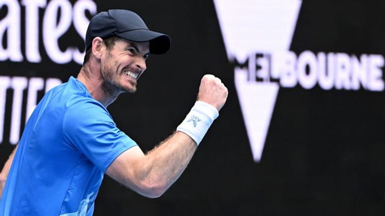 Zog erstmals seit fünf Jahren bei den Australian Open wieder in die zweite Runde ein: Andy Murray.