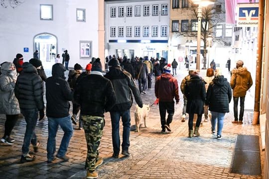 Coronavirus - Proteste gegen Corona-Maßnahmen