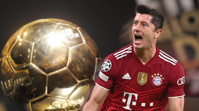 Robert Lewandowski: Der Bayern-Star konnte bisher noch nicht den Ballon d'Or gewinnen.