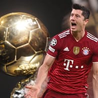 Robert Lewandowski: Der Bayern-Star konnte bisher noch nicht den Ballon d'Or gewinnen.