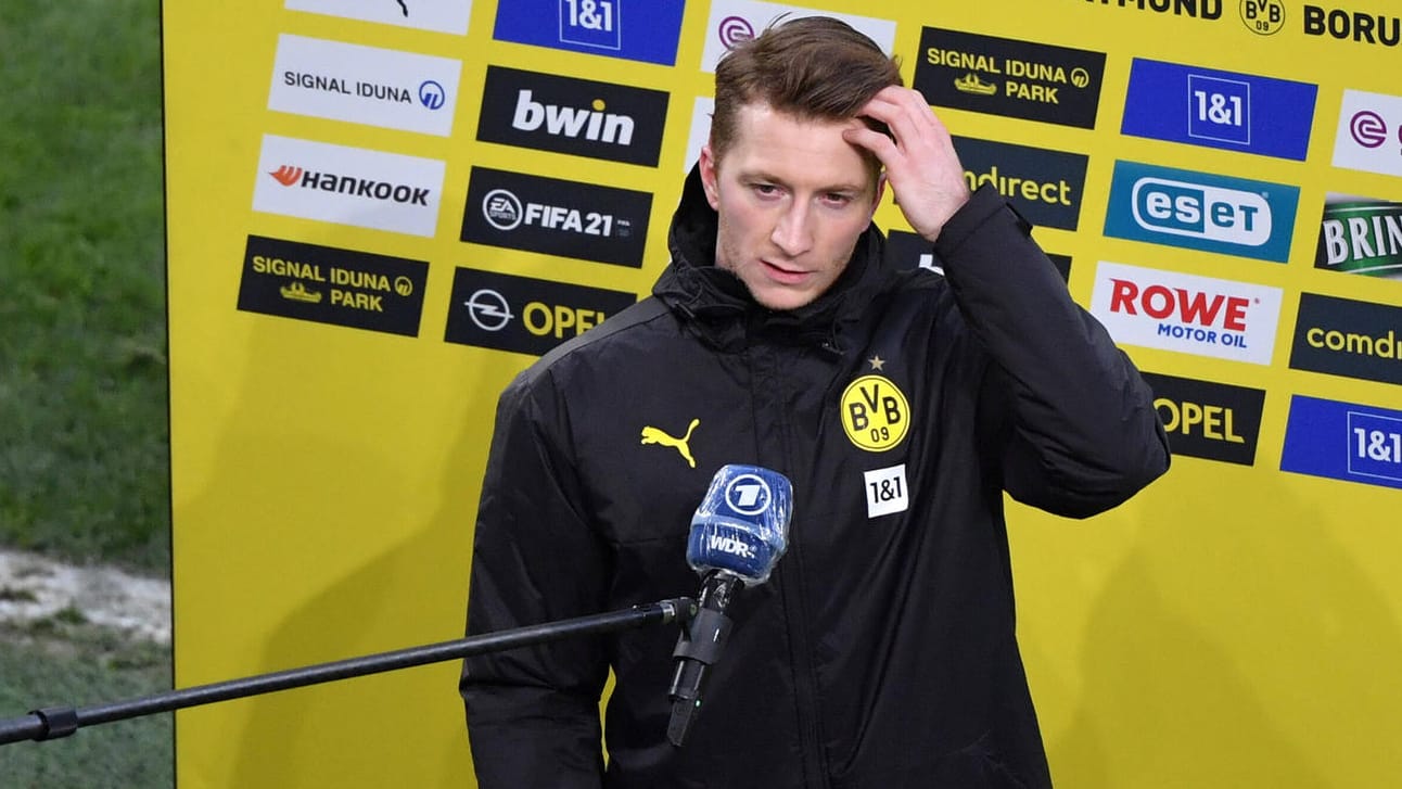 Marco Reus: Der BVB-Kapitän zeigte sich nach der Niederlage beim FC St. Pauli verärgert.