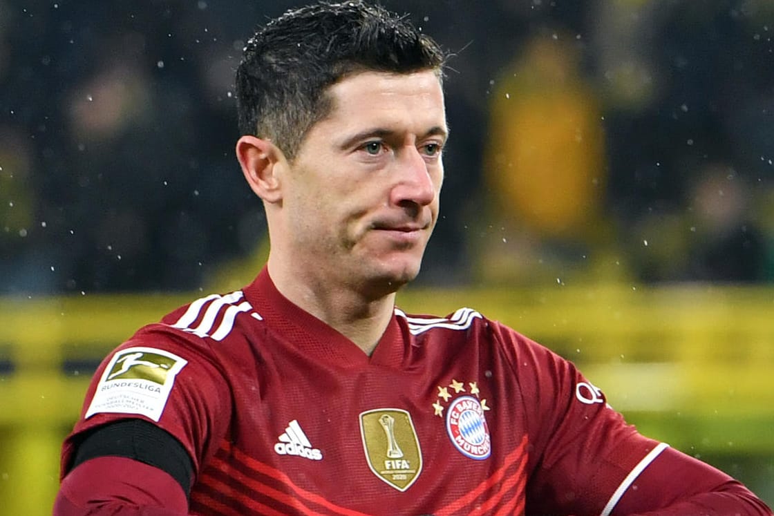 Robert Lewandowski: Er ist gerade erst wieder zum Weltfußballer gewählt worden.