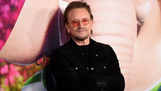 Bono spricht über den Bandnamen.