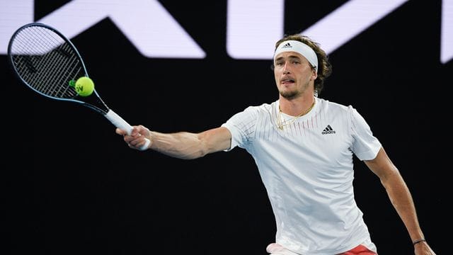 Steht bei den Australian Open in der dritten Runde: Alexander Zverev. Steht bei den Australian Open in der dritten Runde: Alexander Zverev.