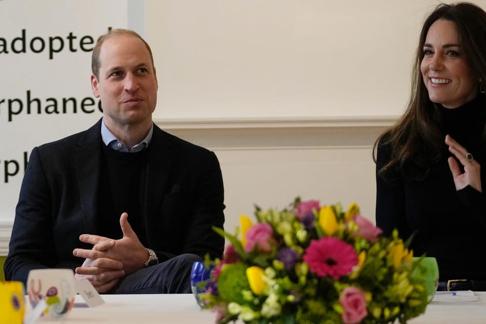 Prinz William und Herzogin Kate: Das royale Paar beim ersten gemeinsamen Termin 2022.