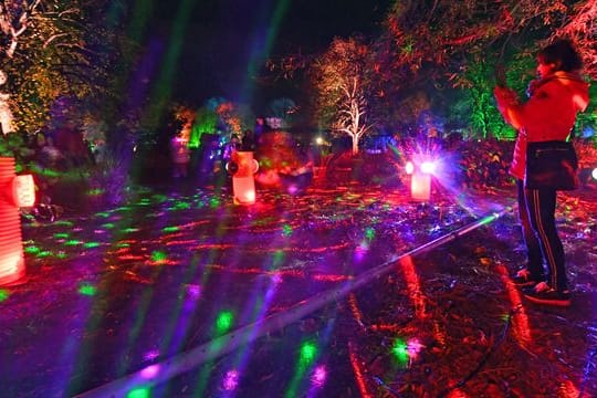 "Winterleuchten" im Egapark