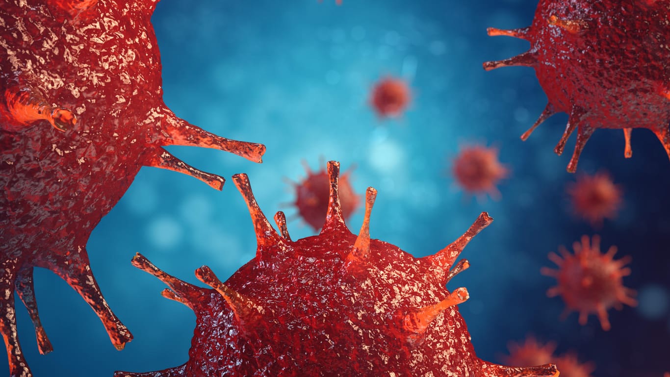 Influenzavirus als 3D-Darstellung: Die Grippe war lange fast verschwunden. Nun warnen Experten vor einer besonders schweren Saison.