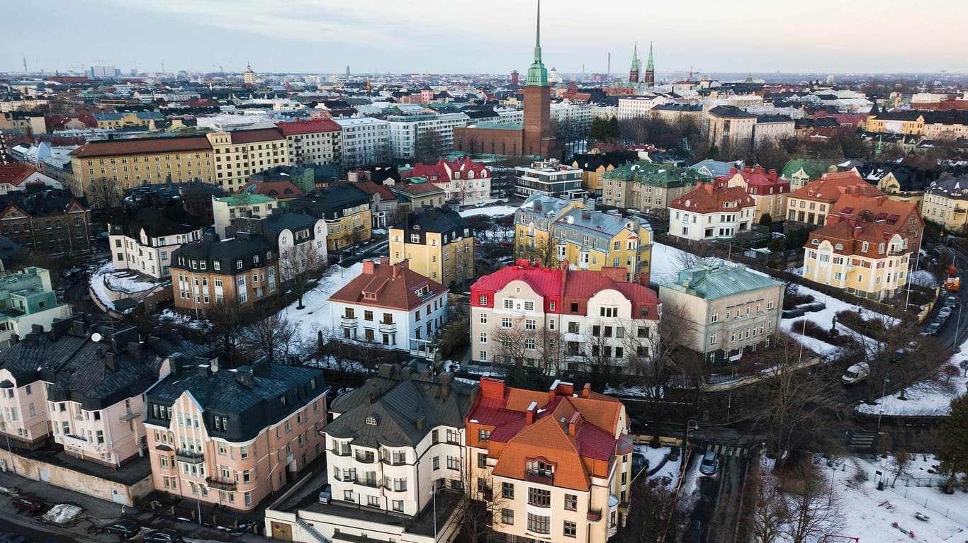 Helsinki: Die Stadt in Finnland kommt auf 16,5 Schneetage pro Wintermonat.