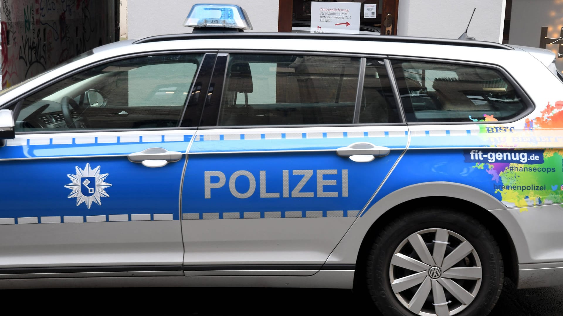 Ein Streifenwagen der Bremer Polizei (Archivbild): Sie rätselt über den Sinn der Aktion. Ein Streifenwagen der Bremer Polizei (Archivbild): Sie rätselt über den Sinn der Aktion.
