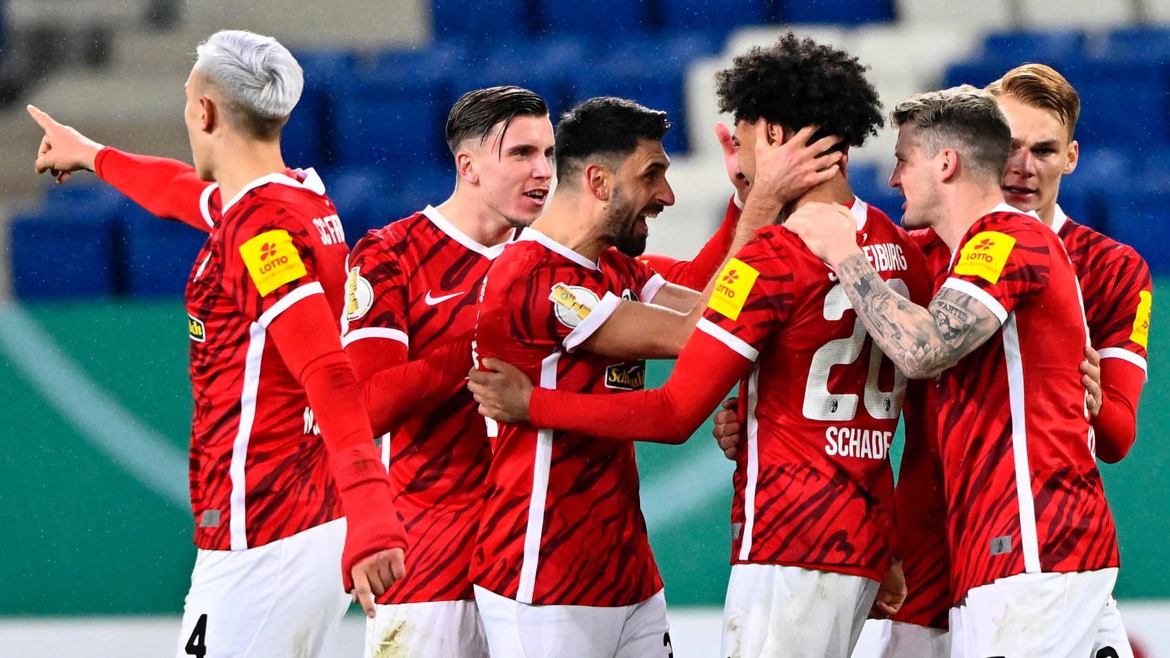 DfB-Pokal: Der SC Freiburg gewann mit 4:1 bei der TSG Hoffenheim.