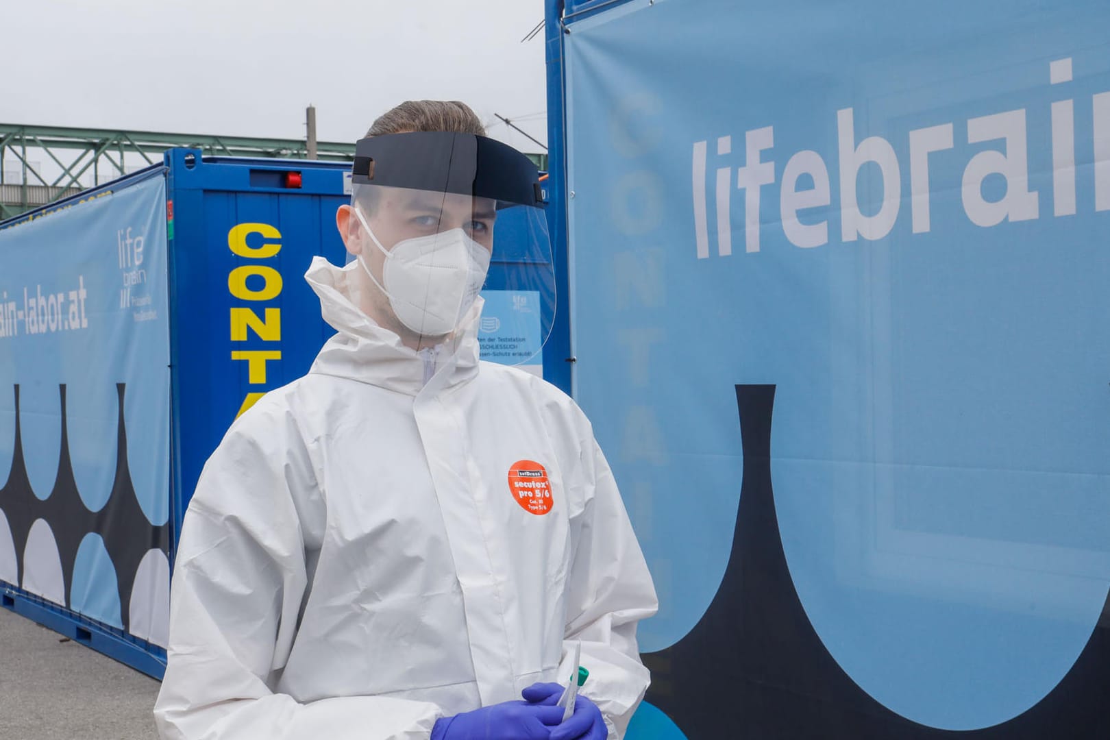 Mitarbeiter des Lifebrain-Labors: Mit zwei zusätzlichen Pavillons zählt das Labor im Areal der Klinik Penzing in Wien insgesamt vier.