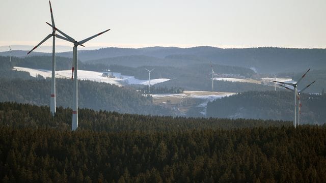 Windräder im Schwarzwald Windräder im Schwarzwald