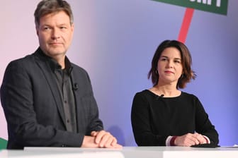 Annalena Baerbock und Robert Habeck im Bundestag: Schon wieder Geldprobleme.