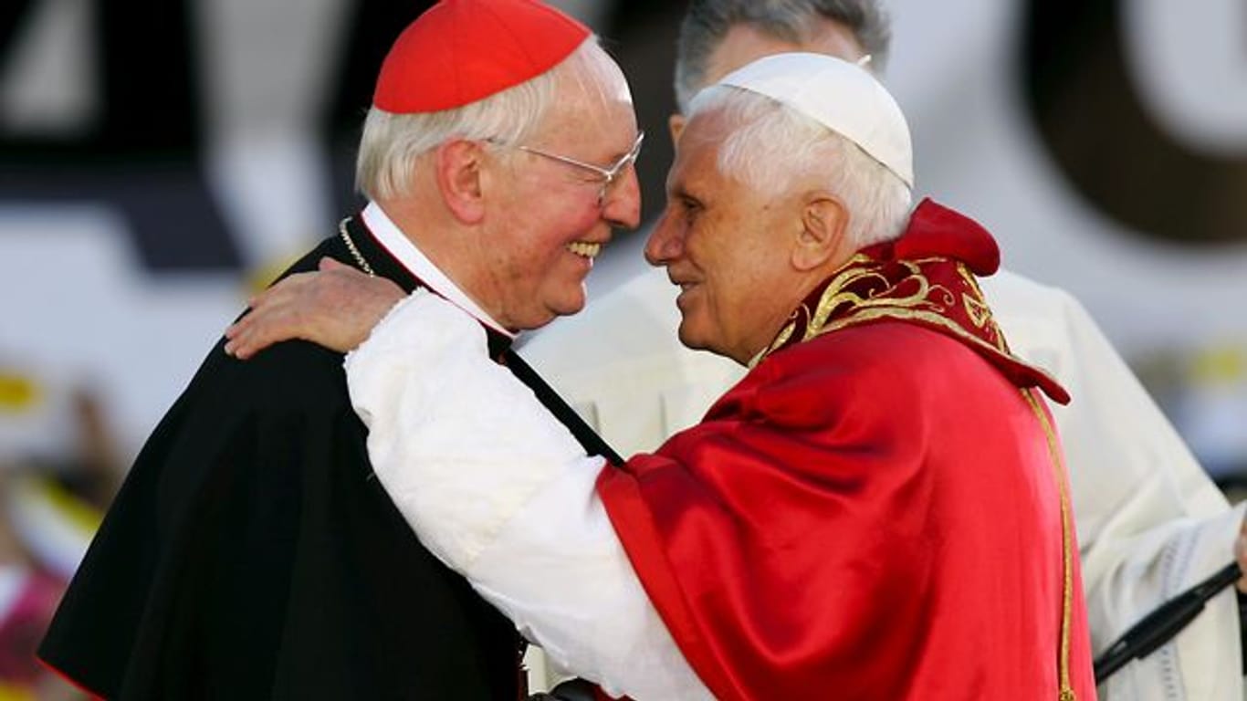 Kardinal Wetter und Benedikt XVI.