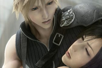 Cloud Strife und Tifa Lockheart (r.): Bei einem Videocall in Italien lief plötzlich ein Sexclip mit den "Final Fantasy VII"-Charakteren über die Bildschirme.